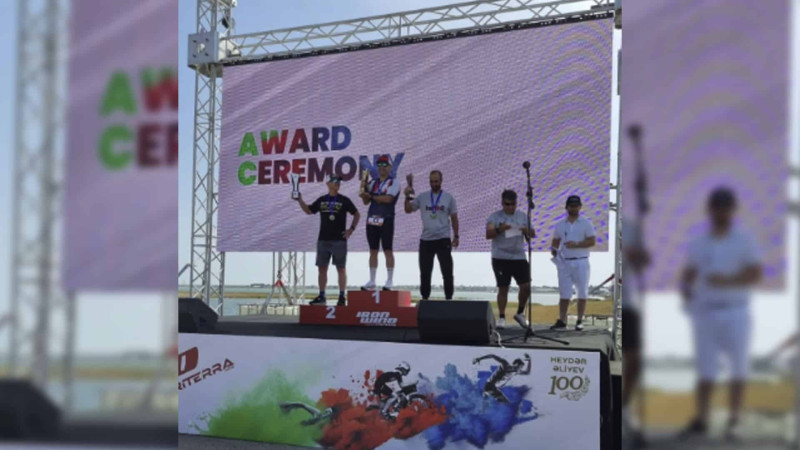 İdmançımız triatlon üzrə beynəlxalq turnirdə bürünc medal qazanıb