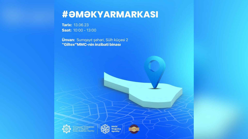 İşaxtaranların nəzərinə: “Giltex” MMC əmək yarmarkası təşkil edir