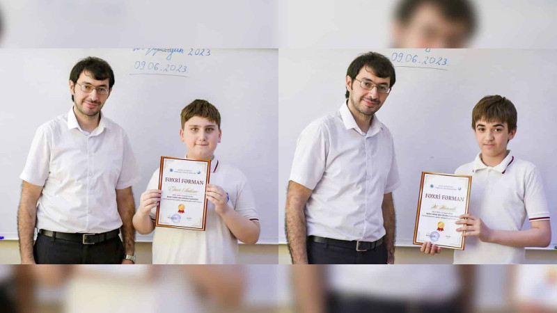 Sumqayıt Dünya Məktəbi ən uğurlu şagirdlərini seçib