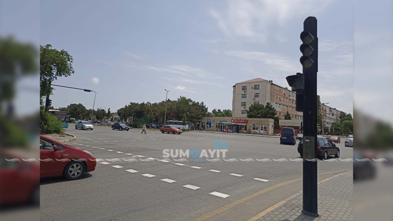 Koroğlu prospektində işıqforlar çalışmır