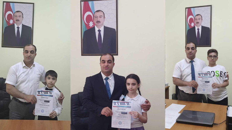 Məktəblilərimiz beynəlxalq müsabiqədə bir sıra uğulara imza atıblar