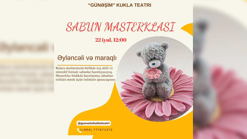 Sumqayıtda əyləncəli master-klas təşkil olunacaq