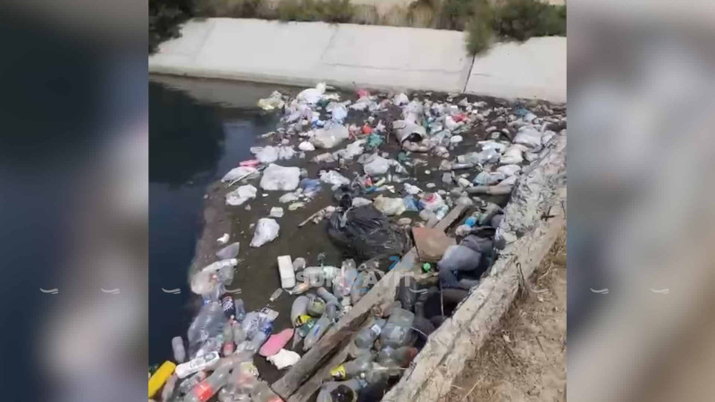 Samur-Abşeron kanalı zibillənir