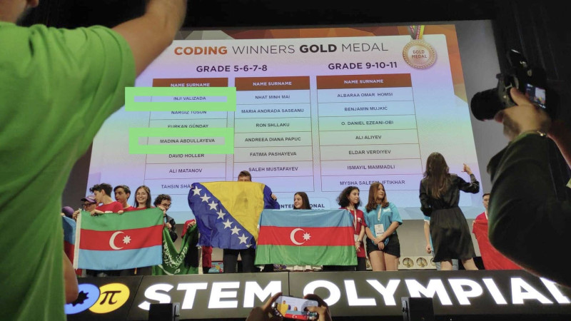 “SUMbuilders”ın üzvləri Fransadan qızıl medalla dönüblər