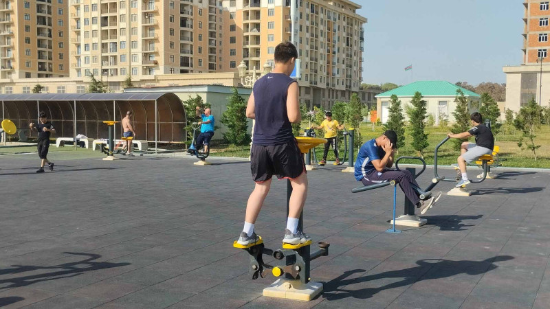 Sumqayıt bulvarında kütləvi idman tədbiri təşkil olunub