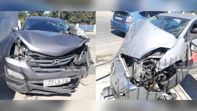 Sumqayıtda qəzada 8 nəfər xəsarət alıb, 1-nin vəziyyəti ağırdır
