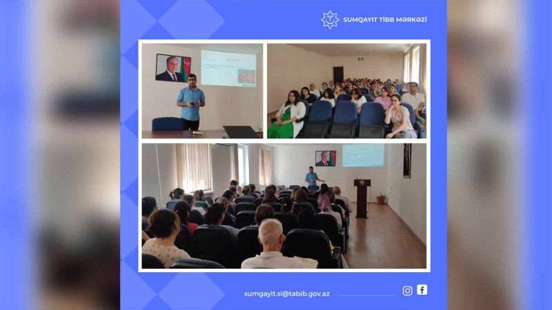 Sumqayıtda pediatrlar üçün seminar təşkil olunub