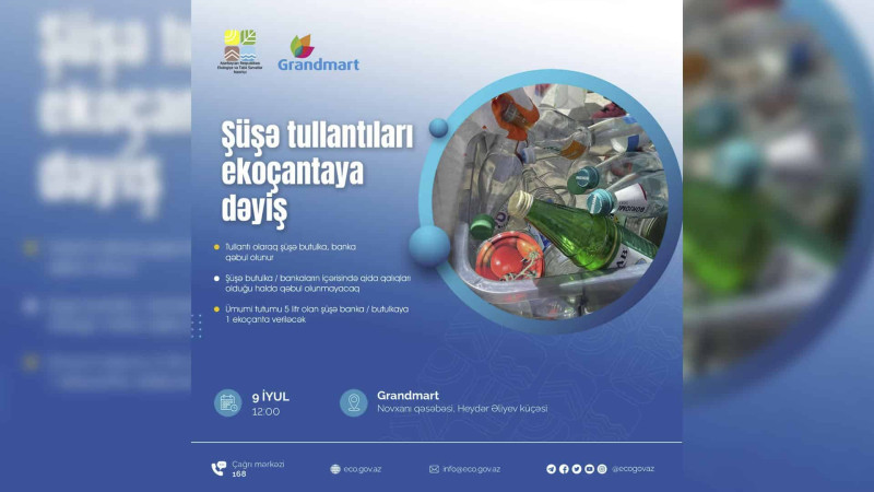 Novxanıda ekoaksiya təşkil olunacaq