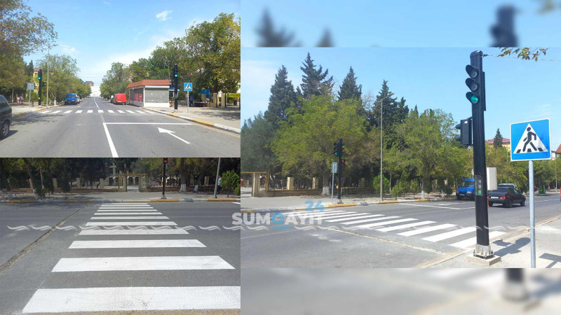 Sumqayıtda məktəblilərin təhlükəsizliyi təmin edilib