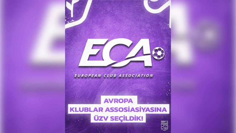 Avropa Birliyi “Sumqayıt” klubunu öz üzvü etdi