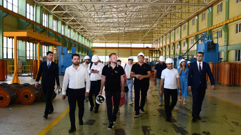 Tatarıstanlı şirkət rəhbərləri Sumqayıt Kimya Sənaye Parkı ilə tanış olublar
