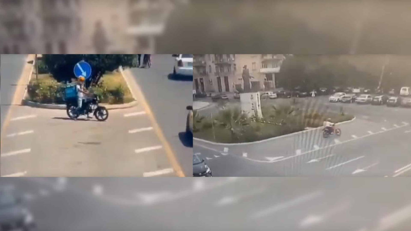 Sumqayıtda qaydaları pozan mopedlərin videosu yayılıb