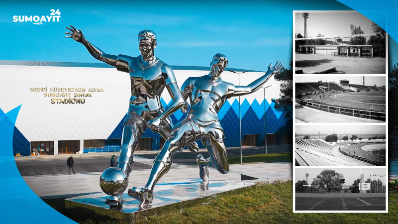 Azərbaycanın ən böyük arenalarından biri: Mehdi Hüseynzadə adına Sumqayıt şəhər stadionu