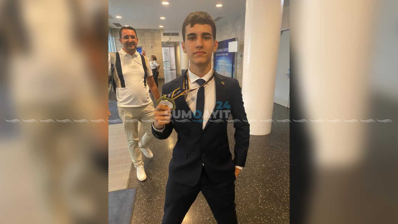 Sumqayıtdan olan şagird dünya mediasına səs salıb