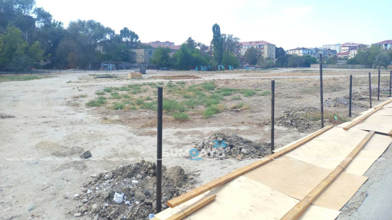 Sumqayıtda stadionun yerində binalar tikiləcək