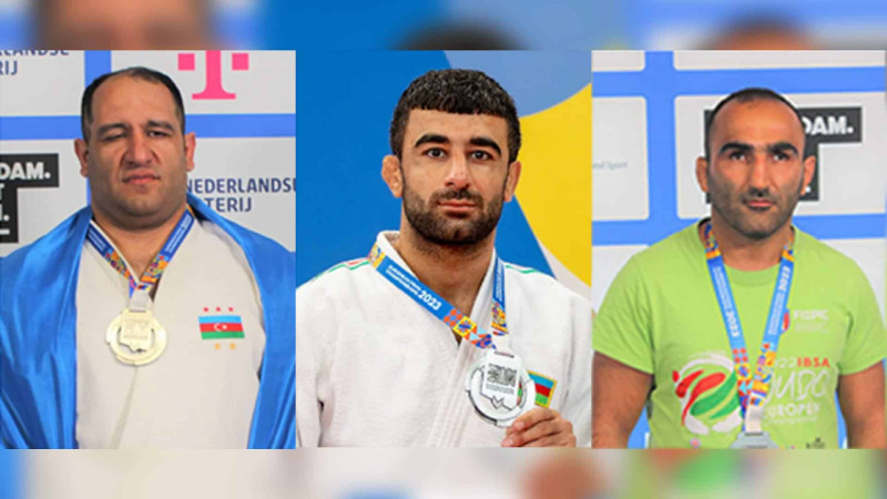 Avropa çempionatı: paracüdoçularımız 5 medal qazanıblar