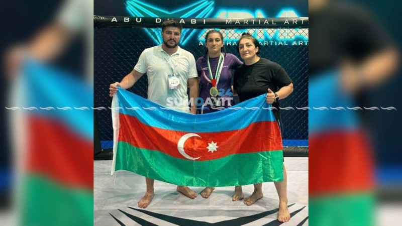 Qadın döyüşçümüz dünya çempionu olub
