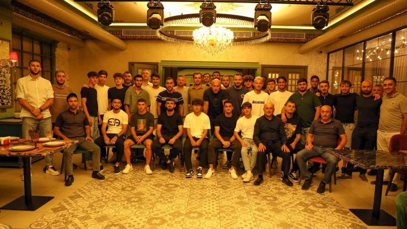 Sumqayıtın futbolçuları bir araya gəliblər