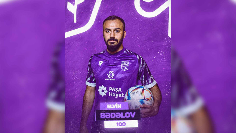 “Sumqayıt”ın  futbolçusu yubiley matçını keçirib