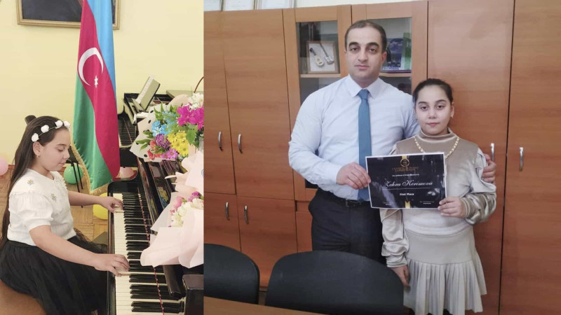 Sumqayıtın 12 yaşlı istedadı