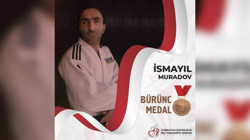 Cüdoçumuz Paralimpiya Çempionatında bürünc medal qazanıb