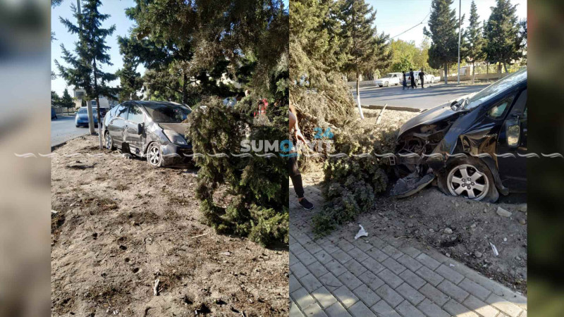 Sumqayıtda “Prius”lar toqquşub