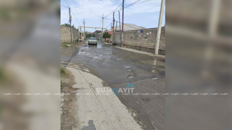 Corat bağlarında tez-tez kanalizasiya quyusu daşır