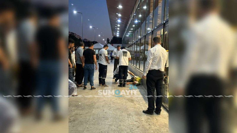 “Araz” supermarketinin önündə kişi meyiti tapılıb
