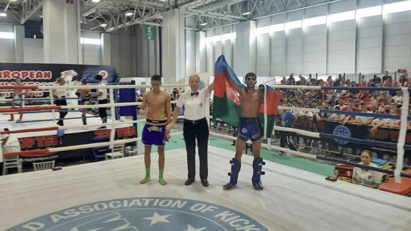 İdmançımız qitə çempionu adını qazanıb