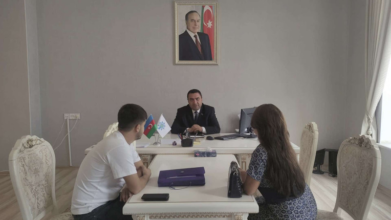 Millət vəkili Müşfiq Məmmədli vətəndaş qəbulu keçirib