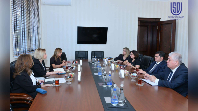 “British Council”in nümayəndələri SDU-da müzakirələr aparıblar