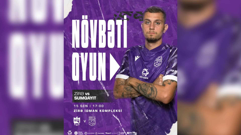 “Sumqayıt” “Zirə” ilə üz-üzə gələcək