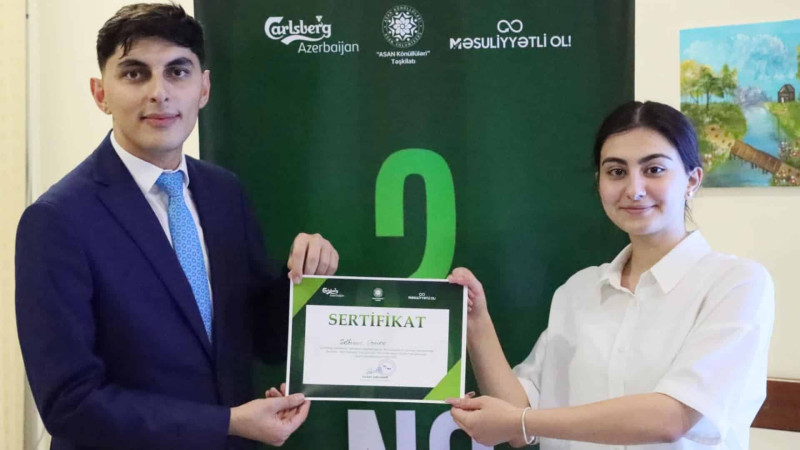 Nə? Harada? Nə zaman? intellektual yarışının qalibləri mükafatlandırılıblar