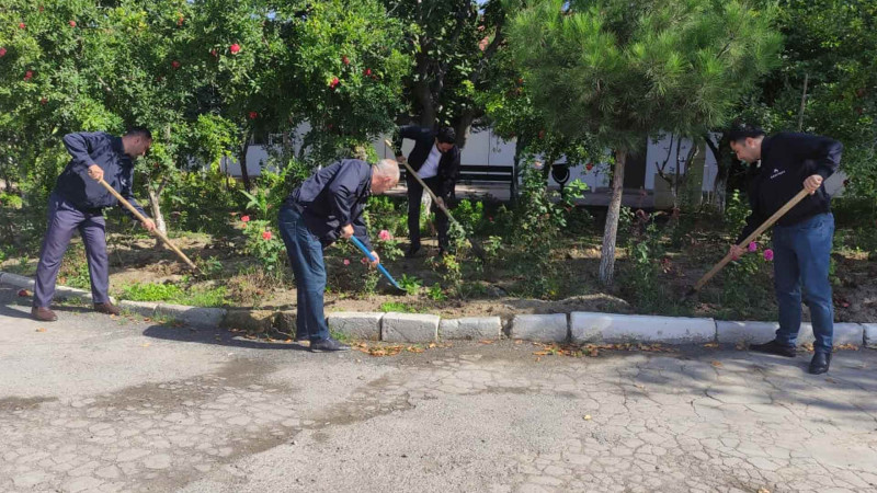 Neftçilər Günü münasibətilə təmizlik aksiyası təşkil olunub