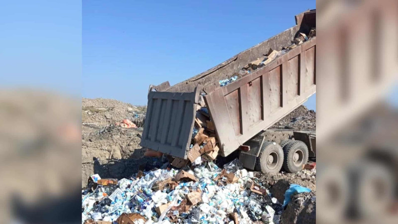 Sumqayıt poliqonunda 62 ton süd məhsulu utilizasiya olunub