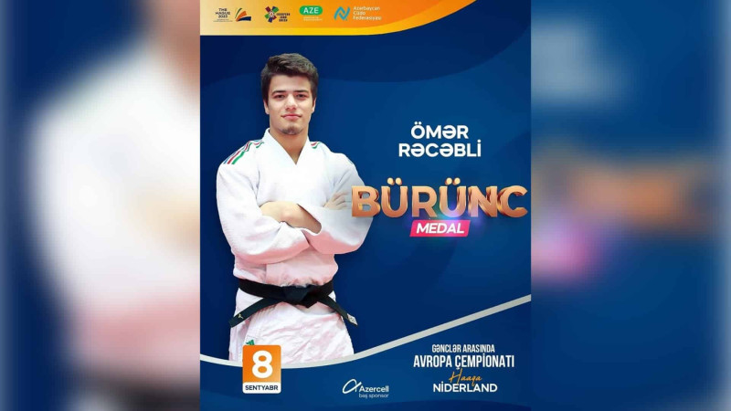 Rəcəblilər ailəsinin gənc üzvü Avropa çempionatında medal qazanıb
