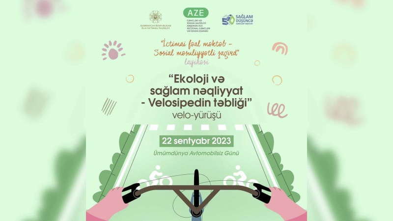 Şəhər sakinləri veloyürüşə dəvət olunurlar