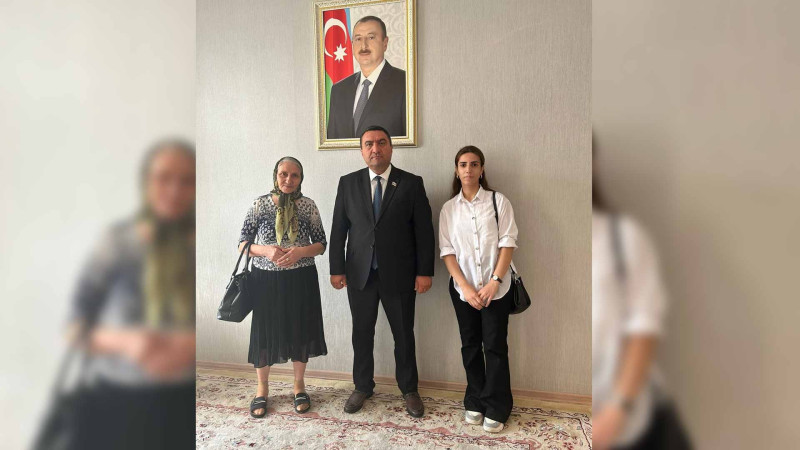 Deputat şəhid övladını arzusuna çatdırıb