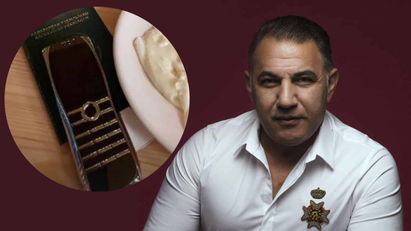 Ədalət Şükürovun lüks telefonu gündəm olub