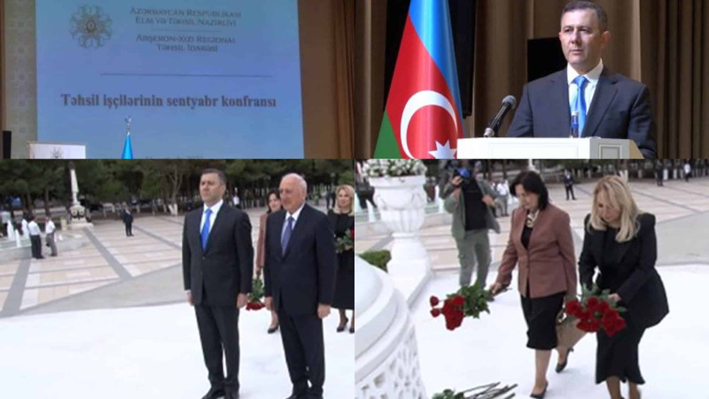 Sumqayıtda təhsil işçilərinin konfransı baş tutub