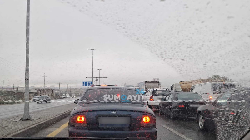 Bakı-Sumqayıt yolunda gediş-gəliş bərpa olunub