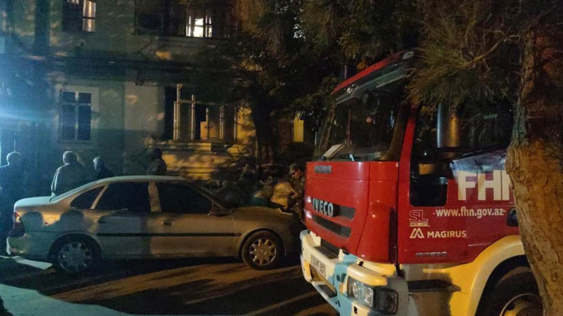Mənzildə partlayış baş verib: iki nəfər xəsarətlər alıb