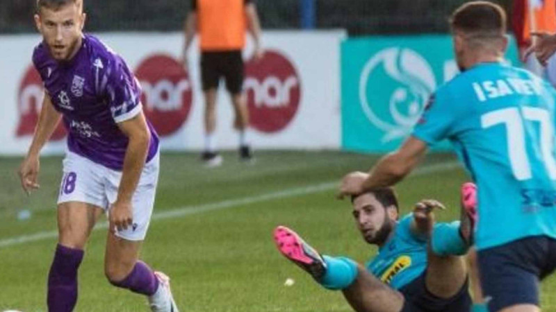 Şimali makedoniyalı futbolçu “Sumqayıt”ın tarixinə düşüb