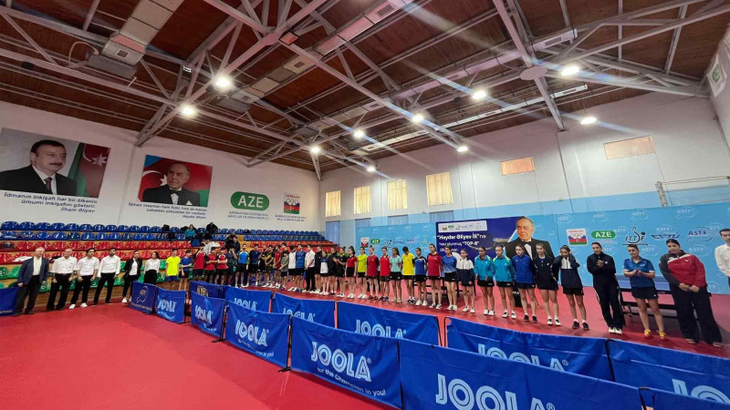 Sumqayıt komandaları stolüstü tennis üzrə çempionatda yarışır