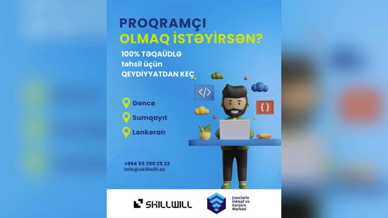 Proqramçı olmağı arzulayan gənclər üçün fürsət