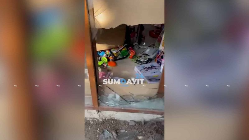 Sumqayıtda oyuncaq oğrusu peyda olub – VİDEO