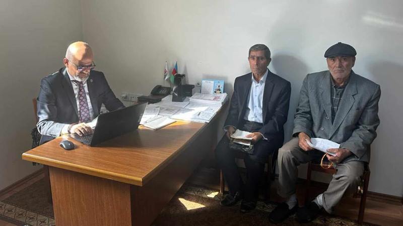 Hüquqi yardıma ehtiyacı olan şəxslərə xidmət göstərilib