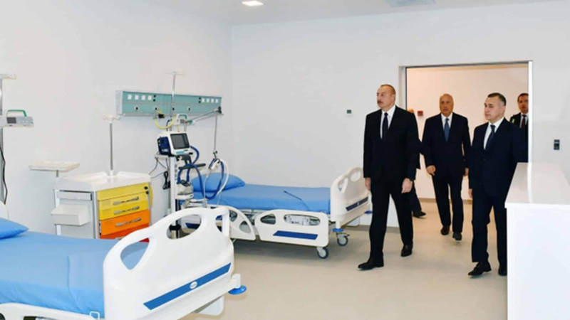 2 saylı şəhər xəstəxanasının yeni binasının açılışı baş tutub
