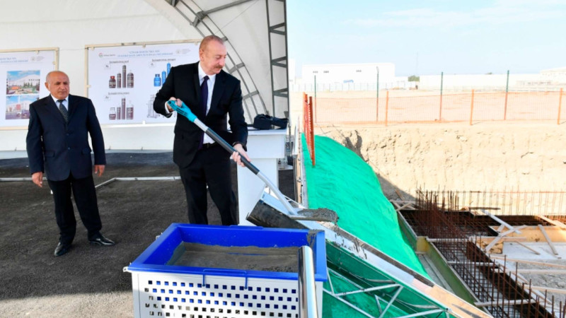 Prezident İlham Əliyev Sumqayıta səfər edib