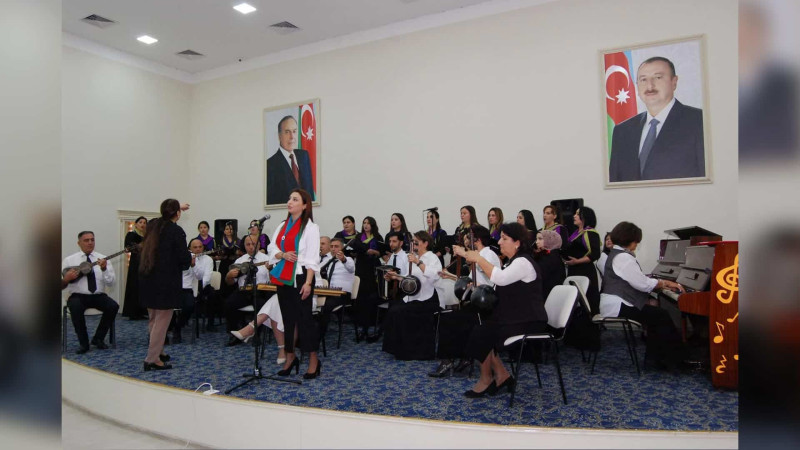 FHN-in rəhbərləri Heydər Əliyevə həsr olunmuş tədbirdə iştirak ediblər